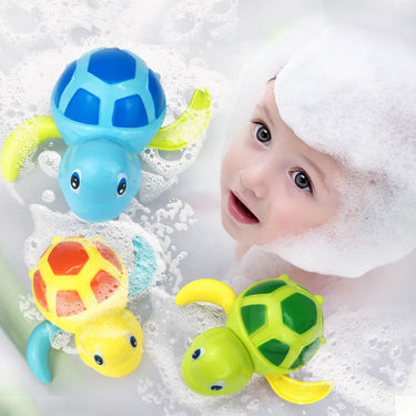 Nadar y Sonreír | Bañarse y jugar – Juguetes de baño de animales saltarines para bebés